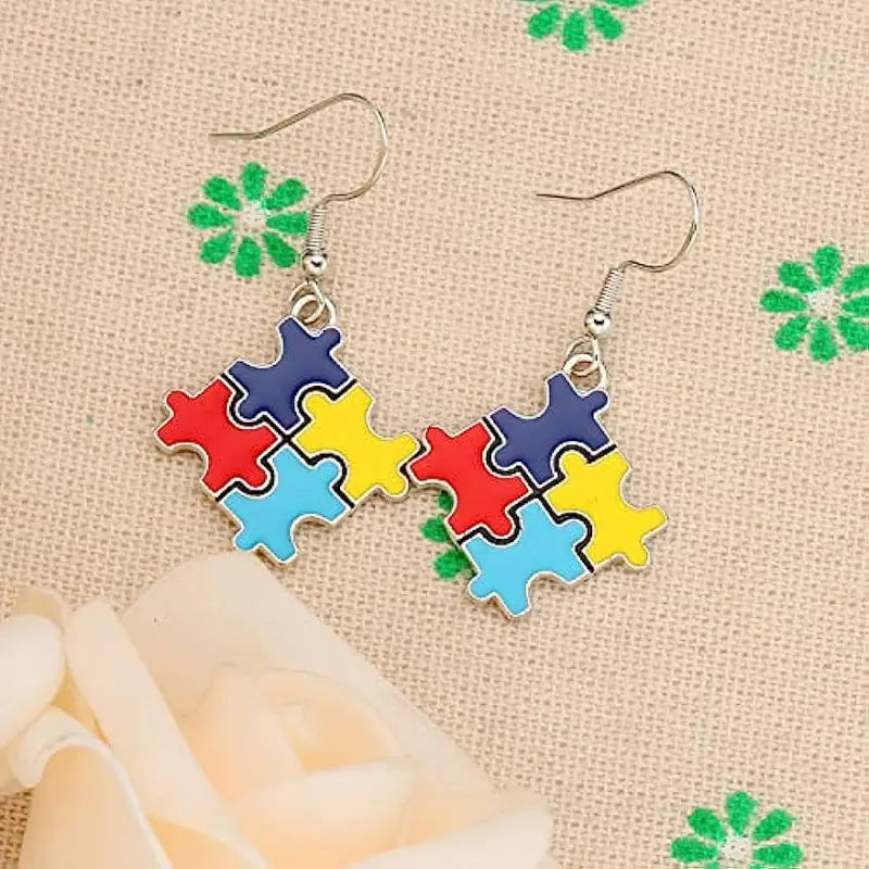 Autism Awareness Earrings