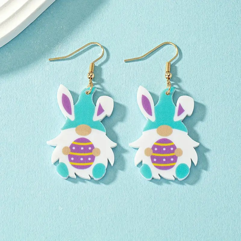 Easter Gnome Earrings