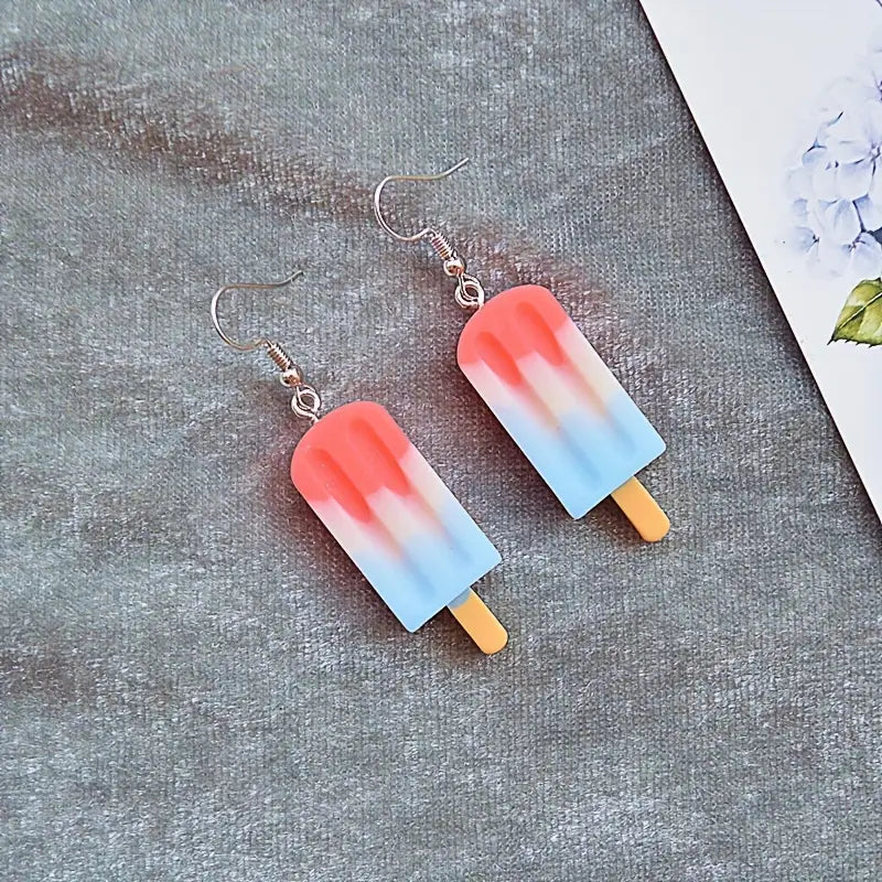 Patriotic Popsicle Earrings