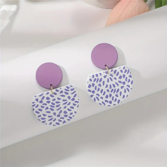 Violet Earrings