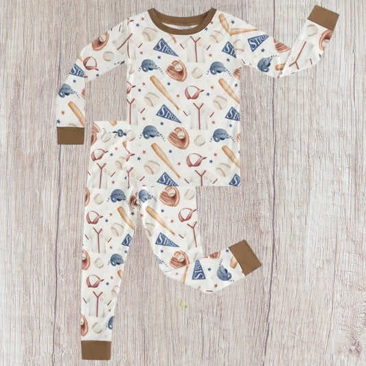 Baseball Bamboo Jammies