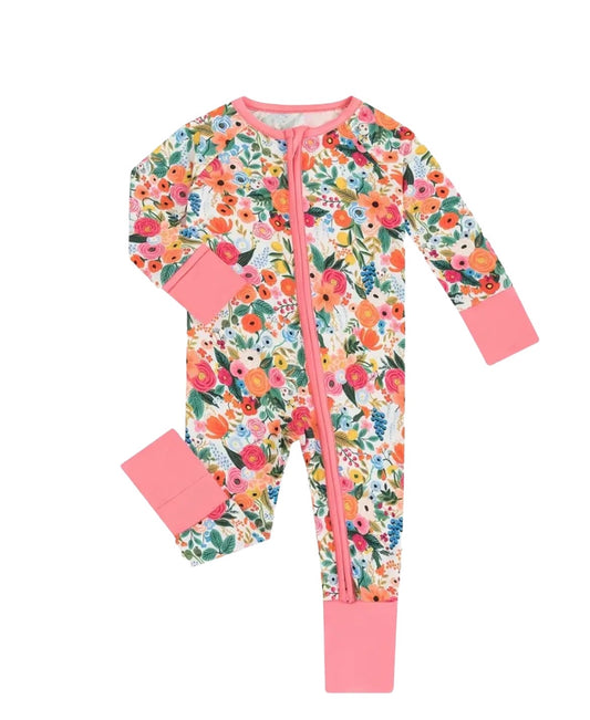 Summer Floral Bamboo Jammies