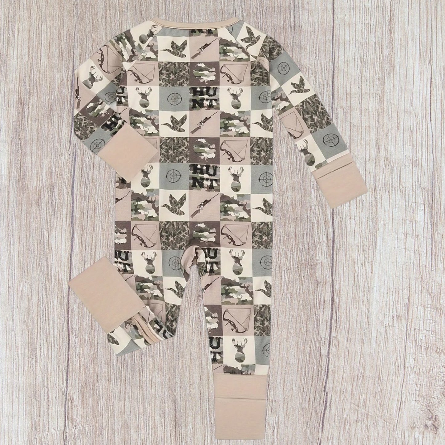 Hunter + Camo Bamboo Zippy